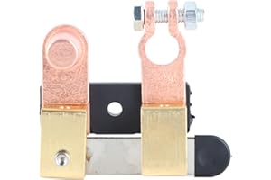 MADEZZ Interruptor de cuchilla, desconexión de batería, terminal de interruptor de cuchilla, interruptor de corte de batería de coche