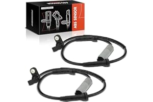 FRANKBERG 2x Capteur ABS Capteur de vitesse de rotation des roues Avant pour Série 1 E81/87 E82 E88 Série 3 E90 E91 E92 E93 1.6L 2.0L 2004-2012 WS519