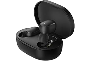 Xiaomi Redmi Buds Essential Cuffie Bluetooth, True Wireless, HD qualità del Suono, Bluetooth 5.2, Durata della Batteria di 18 ore, IPX4 Resistenti all'acqua, Nero