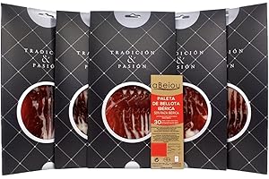 aBeiou. PALETA IBERICA DE BELLOTA LONCHEADO. Curado +30 meses en Guijuelo (Salamanca). Certificado garantía Hycer. 500gr pack