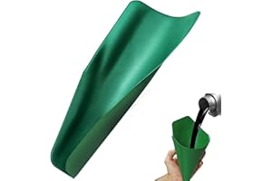 TOKANEIT Flexibler Trichter, Falttrichter, Verformbar Öl EinfüLltrichter, 37x17cm Öltrichter Flexible Knete Entleerungswerkzeug für Wagen Motorrad Benzin Wasser Bremsflüssigkeit