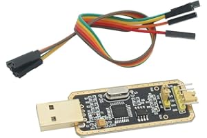 YIOVVOM USB zu TTL Serieller Adapter, USB zu Seriell Konverter Entwicklungsprojekte – mit Original FTDI USB UART IC ¡FT232BL Chip kompatibel Windows 10