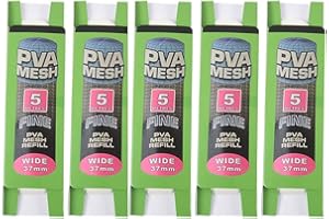 HAINICE Sacs D'appât En Filet Sac Soluble Carpe Pêche À La Carpe Au Filet Pvasupplément Hydrosoluble Rapide Kit De Pêche À La Carpe Blanc Adapté À Toutes Les Saisons 5pcs