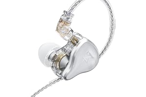 keephifi KZ ZAS Auricolari Intra-ear cablati (bianco, con microfono)