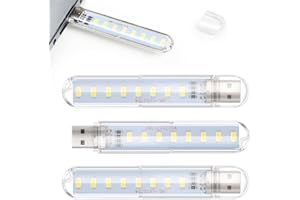 OSALADI 3pezzi Lampade Notturne Led Usb Ricaricabili Decorative Per Interni Ed Esterni Per Campeggio e Emergenze Design Compatto e Pratico Basso Consumo Energetico