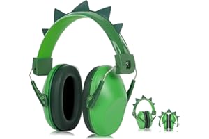Cexovo Protector Oído para Niño, Protector Oído para Niño SNR 28dB Protectores Auditivos Cascos Ruido Orejeras Cancelación de Ruido Ajustable Estudiar para Niños de 3 a 16 Años Ajustable Banda