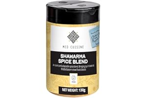 Med Cuisine "Shawarma" Spice Blend 130gr - A Traditional Spice Blend for Meat, Fish & Poultry - Spice Mix for Shawarma - Vegan & Non-GMO Seasoning Blend