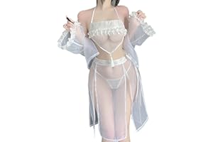 SINGUYUN Chinese Traditional Hanfu Dresses for Women Sexy Cosplay Cheongsam Dress Anime Lingerie Kimono Pajamas Sleepwear