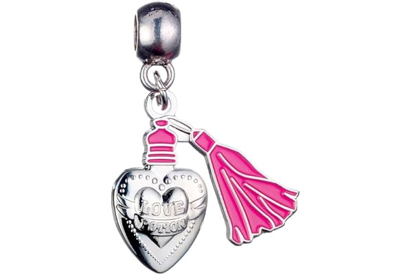 Officiel Harry Potter Bijoux Perle Charm avec inscription Love Potion
