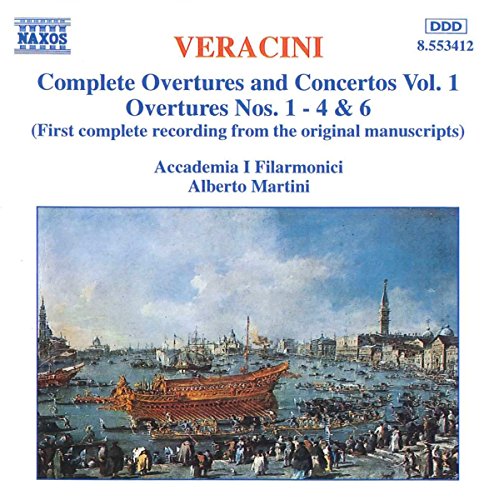 Veracini: Overtures Nos 1, 2, 3, 4 & 6