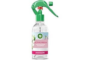 ‎AIR WICK Air Wick Active Fresh – Aerosolfreies Raumspray mit natürlichen ätherischen Ölen – Duft: Jasminblüte – 1 x 237 ml