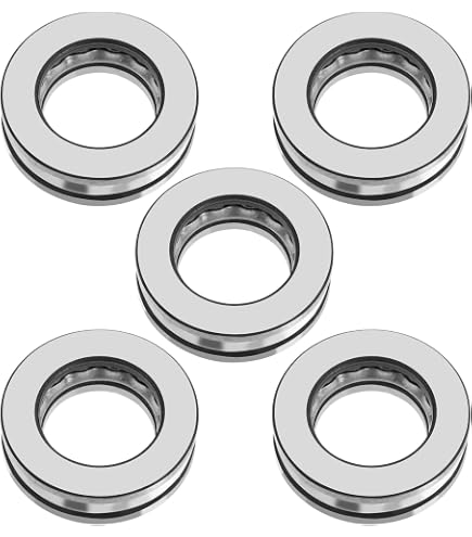 Lot De 10 Roulements à Aiguilles Miniatures F8-22M (8x22x7mm) En Acier Chromé - Pour Applications De Poussée, Neufs