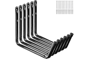 PIPAFOX Aimofox Crochets de Rangement pour Garage, Kayak, 38 cm, très résistants, Support Mural à Suspendre pour canoë, Planche de Paddle, Planche de Surf, Snowboard