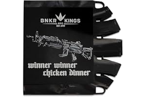 BNKR KINGS Bunkerkings Knuckle Butt Paintball-Tank-Griff; kompatibel mit Karbonfaser-HPA und Aluminium-Luftsystemen