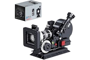 FULHOLPE Technik Camera Model Kit, 608 Pieces, Retro Camera Building Set, Clamping Blocks, Compatible with Lego