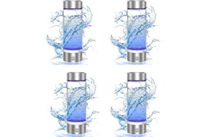 BEVECK 4PSWasserstoffwasserflasche, 420 ml Wasserstoffwassergenerator, mit SPE- und PEM-Technologie, erzeugt schnell Wasserstoffwasser in drei Minuten,geeignet for Büro, Sport, Reisen, Geschenke