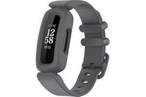 Chofit Correa de reloj de repuesto compatible con Fitbit Ace 3/Inspire 2 Fitness Tracker, Silicona suave, Correas deportivas flexibles