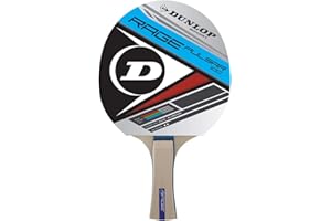 Dunlop Rage Pulsar 100 Pala de Ping Pong, Blanco