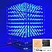 Produktbild ILS - 3D Light Cube Kit 8x8x8 blaue LED MP3-Musik-Spektrum DIY Elektro-Kit