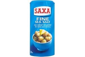 Saxa Fine Sea Salt (350g) - Pack of 2