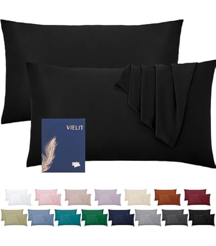 Set Di 2 Federe 40x60 Blu Marino In Microfibra Super Morbide - Certificato OEKO-TEX - Foto 13