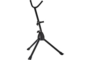 GEWA BSX 762310 Support pour Saxophone Ténor Sib/Alto Mib Noir