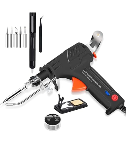 Kit Saldatore Multifunzione 60W A Riscaldamento Interno: Salda, Taglia E Rimuove Ruggine – Uso Portatile!