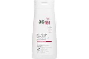 ‎SEBAMED Sebamed Every-Day Shampoo 400 ml, Haarshampoo für Damen und Herren, schonende, seifenfreie Reinigung für empfindliche Kopfhaut, besonders mild durch Zuckertensidformel, für alle Haartypen geeignet