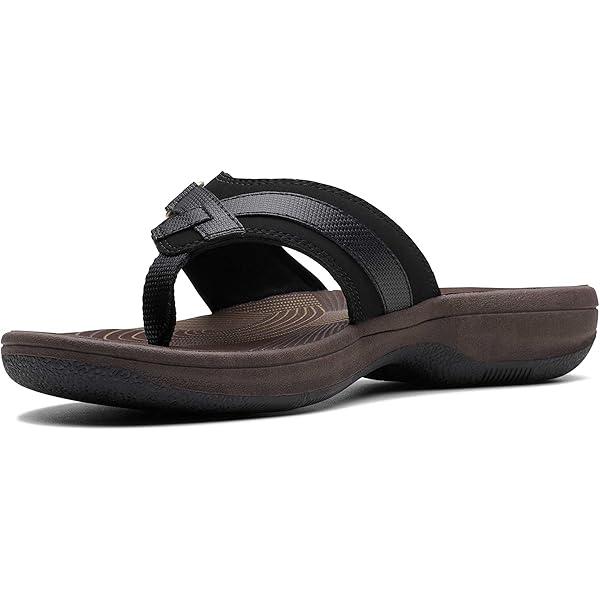 Clarks Brinkley Flora Teenslippers voor dames, Tinnen Synthetisch, 39 EU