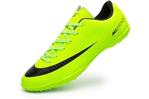 Zapatillas de fútbol Topoption para niños y adultos, profesionales, para entrenar al aire libre, para exteriores, atléticos, con tacos, unisex