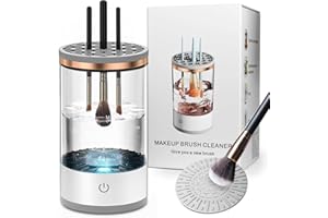 ‎HONGECB Make Up Pinselreiniger Trockner, Make Up Brush Cleaner, Make Up Pinsel Reiniger, Pinselreiniger Reinigung, Pinsel Reiniger Für Schnelle Farbenwechsel, Einfach Zu Reinigen, Wiederverwendbarer
