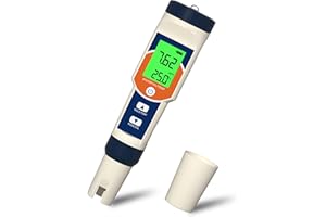 YIYEGO Hydrogen Water Tester for Hydrogen Water Bottle, pH Meter for Water, 4 in 1 pH/ORP/H2/Temp Tester Kit, Accurate pH Hydrogen ORP Meter for Drinking Water