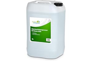 ALPENLAND HEIZUNGSWASSER Alpenland Deionized Water 5 L Canister Fully Desalinated Water (Demineralised Water) for Heating Systems, Distilled Water Alternative Ideal as Heating Water for Heat Pumps and Solar Systems