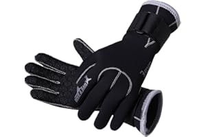ANTCHER Tauchen Handschuhe, 3 mm Neopren rutschfeste Handschuh Winter Wasser Sport Equipment Supplies für Windsurfen, Surfen, speerfischen, Schnorcheln, Wassersport, Fischer, Wasserski