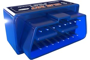 ‎MMOBIEL MMOBIEL Gniazdo OBD2 Bluetooth – OBD Skaner Samochodowy Kompatybilny z iOS, iPhone, iPad i Android - Bluetooth Carscanner – Kable OBD2 Bezprzewodowy Czytnik Kodów Samochodowych OBD - Mini V2.1