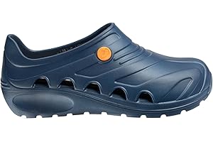 SAFETY JOGGER WORKS Oxypas Safety Jogger Zuecos Ligeros para Hombres y Mujeres 45/46 EU - OXYVA - Zuecos Antideslizantes, Antibacterianos, Antiestáticos y Antifúngicos, Zapatos de Seguridad, Azul