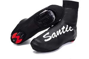 Santic Soprascarpe Ciclismo Copriscarpe MTB Soprascarpe Bici Protezione Scarpe Ciclismo Ghette MTB