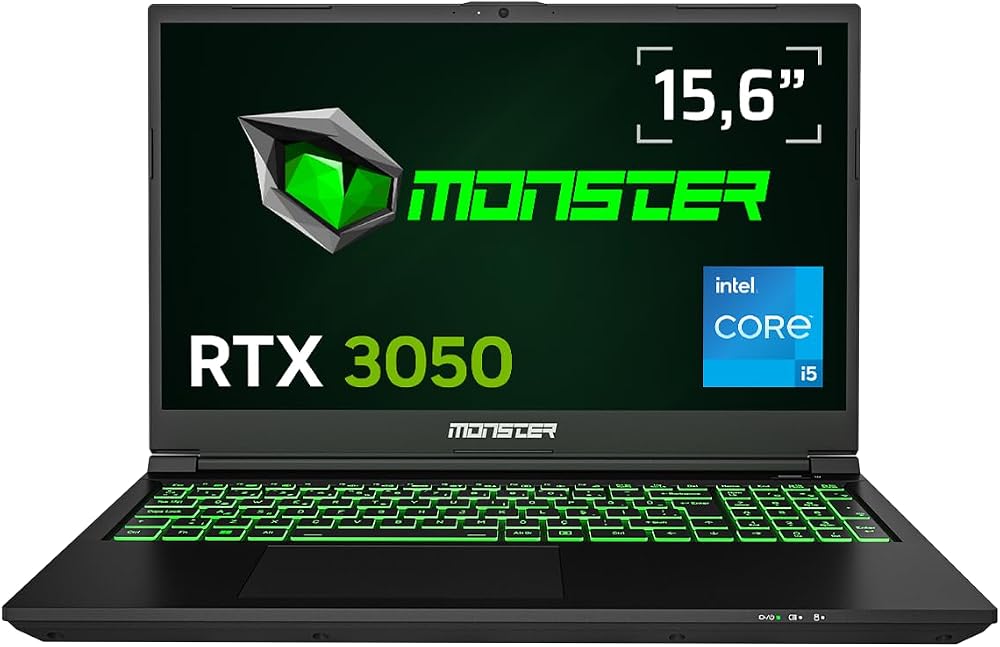 Monster Abra A5 V21.6.4 Intel Core i5 13420H 16 GB RAM 1 TB SSD 4 GB RTX 3050 FreeDOS 15,6" 144 Hz Oyun Bilgisayarı