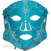 Glo Mask I Flexible Silicone Facial LED Mask I NIR Red and Infrared Light Device for Home Facial Care I LED Technology with 3