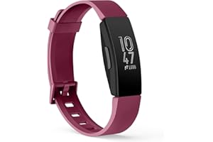Yisica Bracelet Compatible pour Fitbit Inspire HR/Fitbit Inspire, Silicone Bracelet de Remplacement Accessoites avec Fitbit Inspire HR/Fitbit Inspire, Femme Homme, S/L