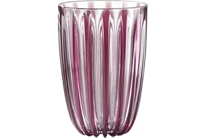 Guzzini - Vaso alto de bio-based plastic, amatista, Dolcevita