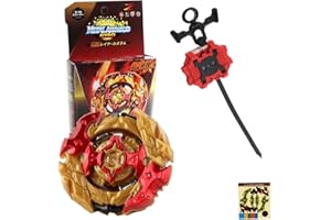 BUKEZUDANG Kampfkreisel Set, Gyro Burst Kreisel Set, Burst Starter Set, Mit Battling Launcher Geschenk-Set,Battle Tops Kreisel Launcher Spielzeug, Kreisel für Kinder Metall Spielzeug Jungen (1B-105)