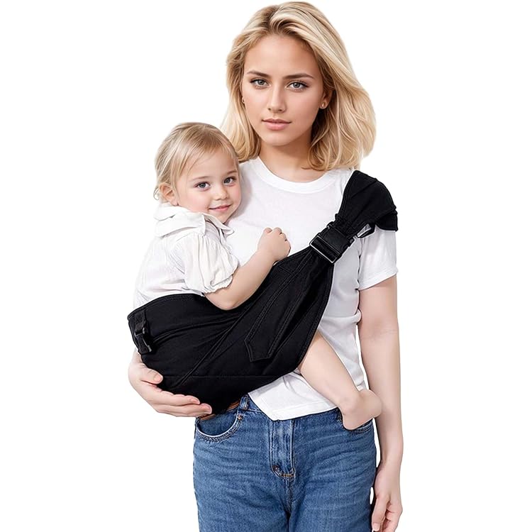 LIUYIDM Sling Bébé Multifonction Porte Bébé Hanches Côté Réglable