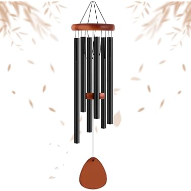 Wind Chime Civetta Retro - Campane Vento Giardino 90 Cm Ferro - Foto 5