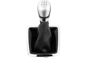 DOMENICA Pommeau de Levier de Vitesse Compatible pour Ford Focus 2 MK2 FL MK3 MK4 MK7 Galaxy