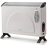 Ariete 8210 Termoconvettore, 800W-200W, 3 livelli di potenza, Termostato regolabile, Protezione da surriscaldamento, Silenzio