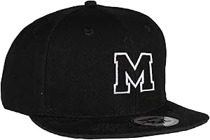 MFAZ Morefaz Ltd Jugend Baseball Kappe Kinder Mütze Basecap Mädchen Junge Schwarz Twill Snapback
