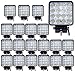 Produktbild 20pcs 48W LED Offroad Flutlicht Reflektor Scheinwerfer,ALPHA DIMA Arbeitslicht Arbeitsscheinwerfer Zusatzscheinwerfer Offroad Scheinwerfer 12V 24V Rückfahrscheinwerfer IP67 für SUV,UTV,ATV
