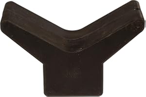attwood 11201-1 Boat Trailer Rubber Bow 3x3 Y-Stop, Black