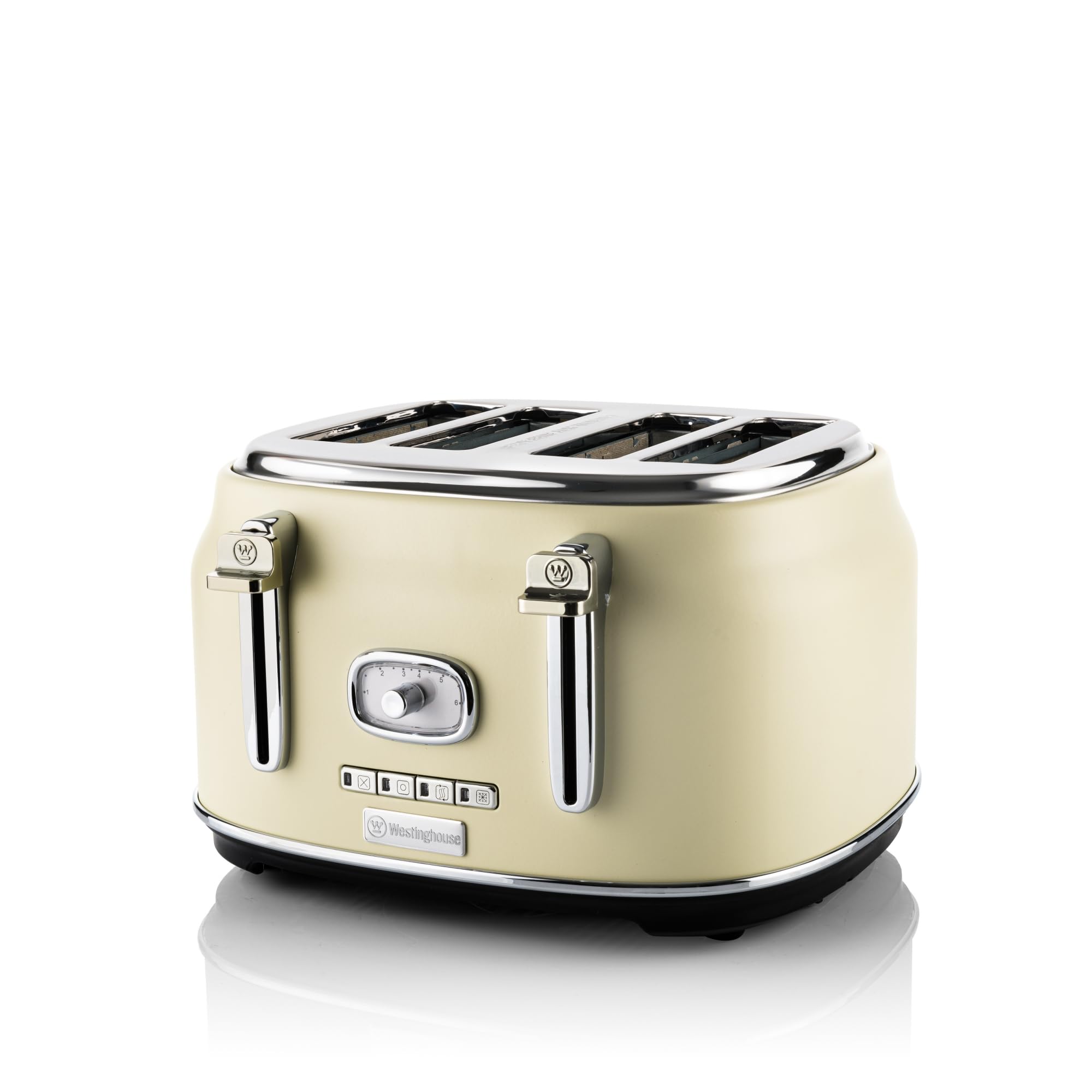 Westinghouse 4 Slice Retro Toaster Review: Bun Attachment, 6 Browning Levels, 2-Yr Warranty